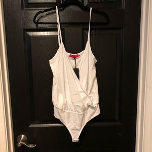 n philanthropy faux wrap bodysuit